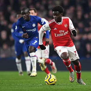 Bukayo Saka in Action: Chelsea vs. Arsenal, Premier League 2019-20
