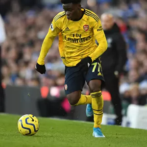 Bukayo Saka in Action: Everton vs Arsenal, Premier League 2019-20
