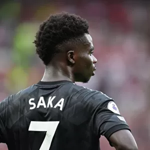 Bukayo Saka in Action: Manchester United vs. Arsenal, Premier League 2022-23