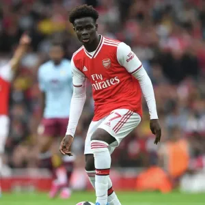 Prints of Arsenal 2019-20 Prints: Arsenal v Aston Villa 2019-20