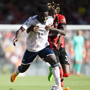 Bukayo Saka Darts Past Jordan Zemura: AFC Bournemouth vs Arsenal FC, 2022-23 Premier League