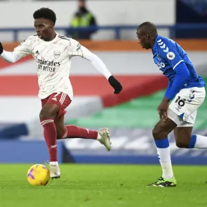 Bukayo Saka Dashes Past Everton's Yerry Mina: Everton vs Arsenal, Premier League 2020-21