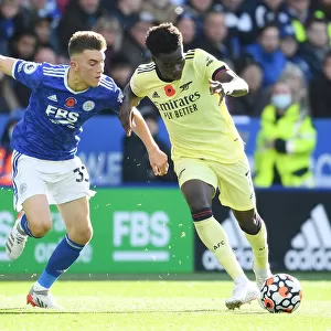 Bukayo Saka Dashes Past Leicester's Luke Thomas: Arsenal vs Leicester City, Premier League 2021-22