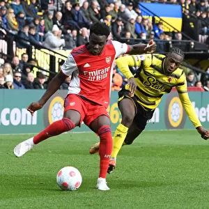 Bukayo Saka Faces Off Against Hassane Kamara: Watford vs Arsenal, Premier League 2021-22