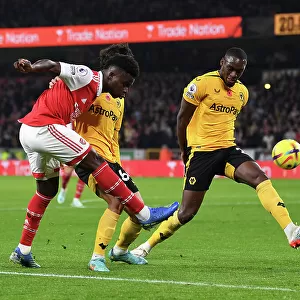 Bukayo Saka Faces Off Against Toti: Wolverhampton Wanderers vs. Arsenal FC, Premier League 2022-23