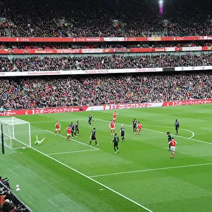 Bukayo Saka Scores Arsenal's Fourth Goal: Arsenal 4-0 Crystal Palace (2022-23 Premier League)