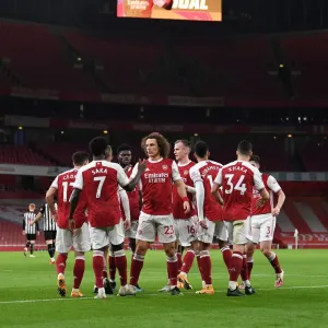 Bukayo Saka Scores Empty Netter: Arsenal's Second Goal Against Newcastle United (2020-21)