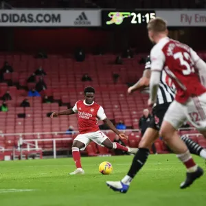 Bukayo Saka Scores Empty Netter: Arsenal's Second Goal vs. Newcastle United, Premier League 2020-21