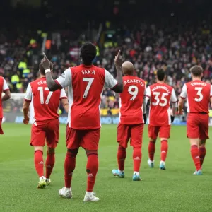 Bukayo Saka Scores the Second: Arsenal's Victory over Watford in Premier League 2021-22 Bukayo Saka Scores the Second: Arsenal's Victory over Watford in Premier League 2021-22