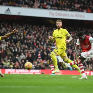 Bukayo Saka Scores His Second Goal: Arsenal's Victory Over Brentford in the 2021-22 Premier League Bukayo Saka Scores His Second Goal: Arsenal's Victory Over Brentford in the 2021-22 Premier League