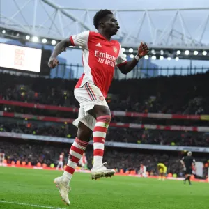 Bukayo Saka Scores His Second Goal: Arsenal's Victory over Brentford in the 2021-22 Premier League Bukayo Saka Scores His Second Goal: Arsenal's Victory over Brentford in the 2021-22 Premier League