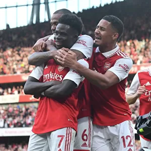 Bukayo Saka Scores the Winning Goal: Arsenal Triumphs over Liverpool in the 2022-23 Premier League