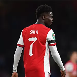 Bukayo Saka Shines: Arsenal's Dominant Performance Against AFC Wimbledon in Carabao Cup