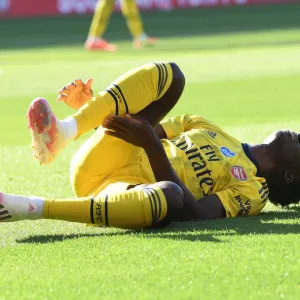 Bukayo Saka Suffers Injury in Southampton vs. Arsenal Clash (2019-20) Bukayo Saka Suffers Injury in Southampton vs. Arsenal Clash (2019-20)
