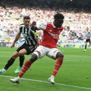Bukayo Saka vs Fabian Schar: A Willpower Showdown at St. James Park - Arsenal vs Newcastle, Premier League 2022-23
