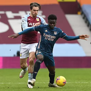 Bukayo Saka vs Jack Grealish: Intense Battle at Villa Park - Aston Villa vs Arsenal, Premier League 2020-21