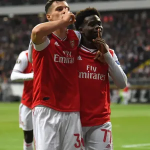 Prints of Arsenal 2019-20 Prints: Eintracht Frankfurt v Arsenal 2019-20