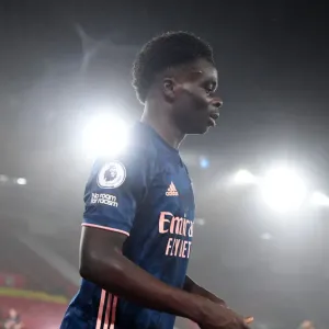 Bukayo Saka's Brilliant Performance: Arsenal Secures Premier League Victory at Empty Southampton Stadium, 2020-21