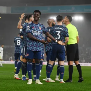 Bukayo Saka's Hat-Trick Print