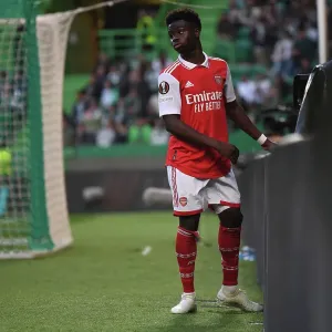 Bukayo Saka's Star Performance: Arsenal Triumphs Over Sporting CP in UEFA Europa League Showdown, Lisbon 2023