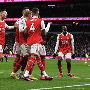 Bukayo Saka's Thrilling Goal: Arsenal Triumphs Over Tottenham Hotspur in 2023 Premier League Clash