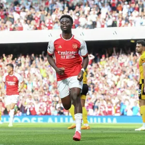 Bukayo Saka's Thrilling Hat-Trick: Arsenal Secures Victory Against Wolverhampton Wanderers in 2022-23 Premier League Bukayo Saka's Thrilling Hat-Trick: Arsenal Secures Victory Against Wolverhampton Wanderers in 2022-23 Premier League