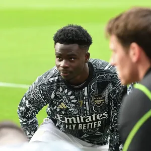 Bukayo Saka's Unwavering Focus: Arsenal FC's Pre-Match Preparation vs Crystal Palace (2023-24) Bukayo Saka's Unwavering Focus: Arsenal FC's Pre-Match Preparation vs Crystal Palace (2023-24)