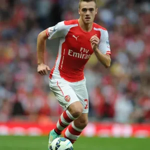 Calum Chambers in Action: Arsenal vs. Tottenham, Premier League 2014-15