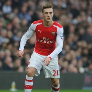 Calum Chambers in Action: Arsenal vs. West Bromwich Albion, Premier League 2014/15