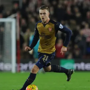 Calum Chambers in Action: Arsenal vs. Southampton (Premier League 2015-16)