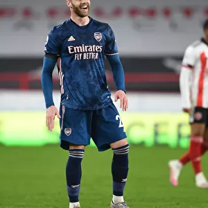Calum Chambers in Action: Arsenal vs. Sheffield United, Premier League 2020-21