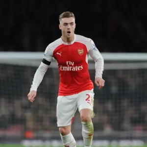 Calum Chambers in Action: Arsenal vs Bournemouth (Premier League 2015-16)