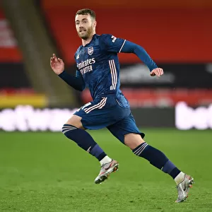 Calum Chambers in Action: Arsenal vs Sheffield United, Premier League 2020-21