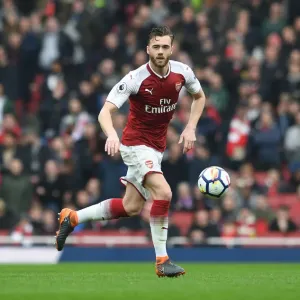 Calum Chambers in Action: Arsenal vs Southampton, Premier League 2017-18