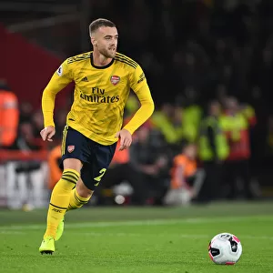 Calum Chambers in Action: Sheffield United vs. Arsenal, Premier League 2019-20
