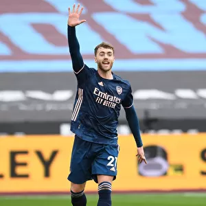 Calum Chambers in Action: West Ham United vs Arsenal, Premier League 2020-21