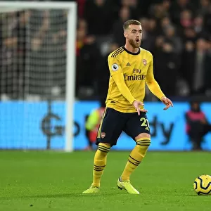 Calum Chambers in Action: West Ham United vs Arsenal FC, Premier League 2019-20