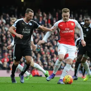 Calum Chambers Outsmarts Christian Fuchs: Arsenal's Premier League Triumph Calum Chambers Outsmarts Christian Fuchs: Arsenal's Premier League Triumph