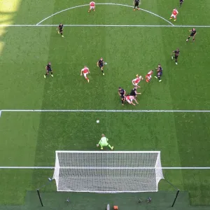 Calum Chambers Scores Stunner: Arsenal's Third Goal vs. Liverpool (2016-17)