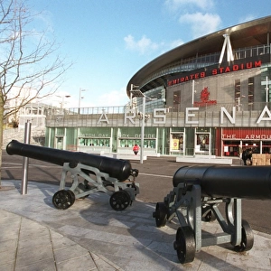 The Canon outside Emirates Stadium