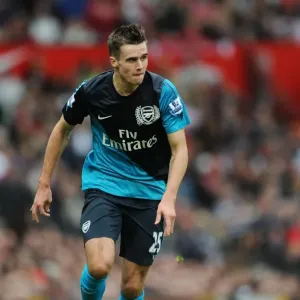 Carl Jenkinson in Action: Manchester United vs. Arsenal, Premier League 2011-12 Carl Jenkinson in Action: Manchester United vs. Arsenal, Premier League 2011-12