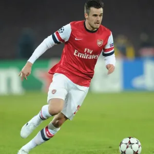 Carl Jenkinson in Action: Napoli vs Arsenal, UEFA Champions League, 2013 Carl Jenkinson in Action: Napoli vs Arsenal, UEFA Champions League, 2013