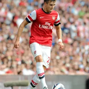 Carl Jenkinson (Arsenal). Arsenal 0: 0 Sunderland. Barclays Premier League Carl Jenkinson (Arsenal). Arsenal 0: 0 Sunderland. Barclays Premier League