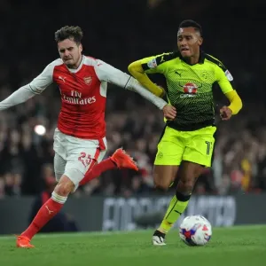 Carl Jenkinson and Sandro Wieser in Print Carl Jenkinson and Sandro Wieser in Print