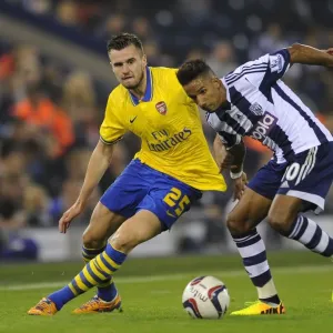 Carl Jenkinson vs. Scott Sinclair: Arsenal's Defensive Battle at West Bromwich Albion (Capital One Cup, 2013) Carl Jenkinson vs. Scott Sinclair: Arsenal's Defensive Battle at West Bromwich Albion (Capital One Cup, 2013)