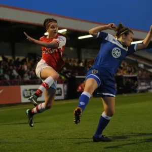 Carla Humphrey (Arsenal) Print, FA Womens Super League match at Meadow Park