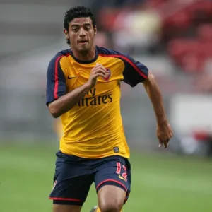 Carlos Vela in Action for Arsenal Against Sevilla at the Amsterdam Tournament, 2008 Carlos Vela in Action for Arsenal Against Sevilla at the Amsterdam Tournament, 2008