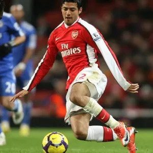 Carlos Vela (Arsenal). Arsenal 0 : 3 Chelsea, Barclays Premier League, Emirates Stadium.