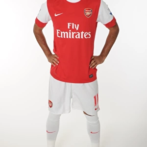 Carlos Vela (Arsenal). Arsenal 1st team Photocall and Membersday. Emirates Stadium