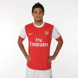 Carlos Vela (Arsenal). Arsenal 1st team Photocall and Membersday. Emirates Stadium